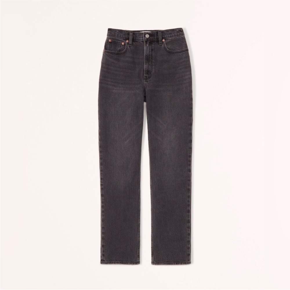 Abercrombie The 90’s Straight Ultra High Rise